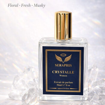 Seraphis Crystalle floral luxury perfume bottle